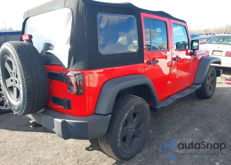 2017 Jeep Wrangler Unlimited Sport 4X4 из США, поврежденный, VIN 1C4BJWDGXHL733697